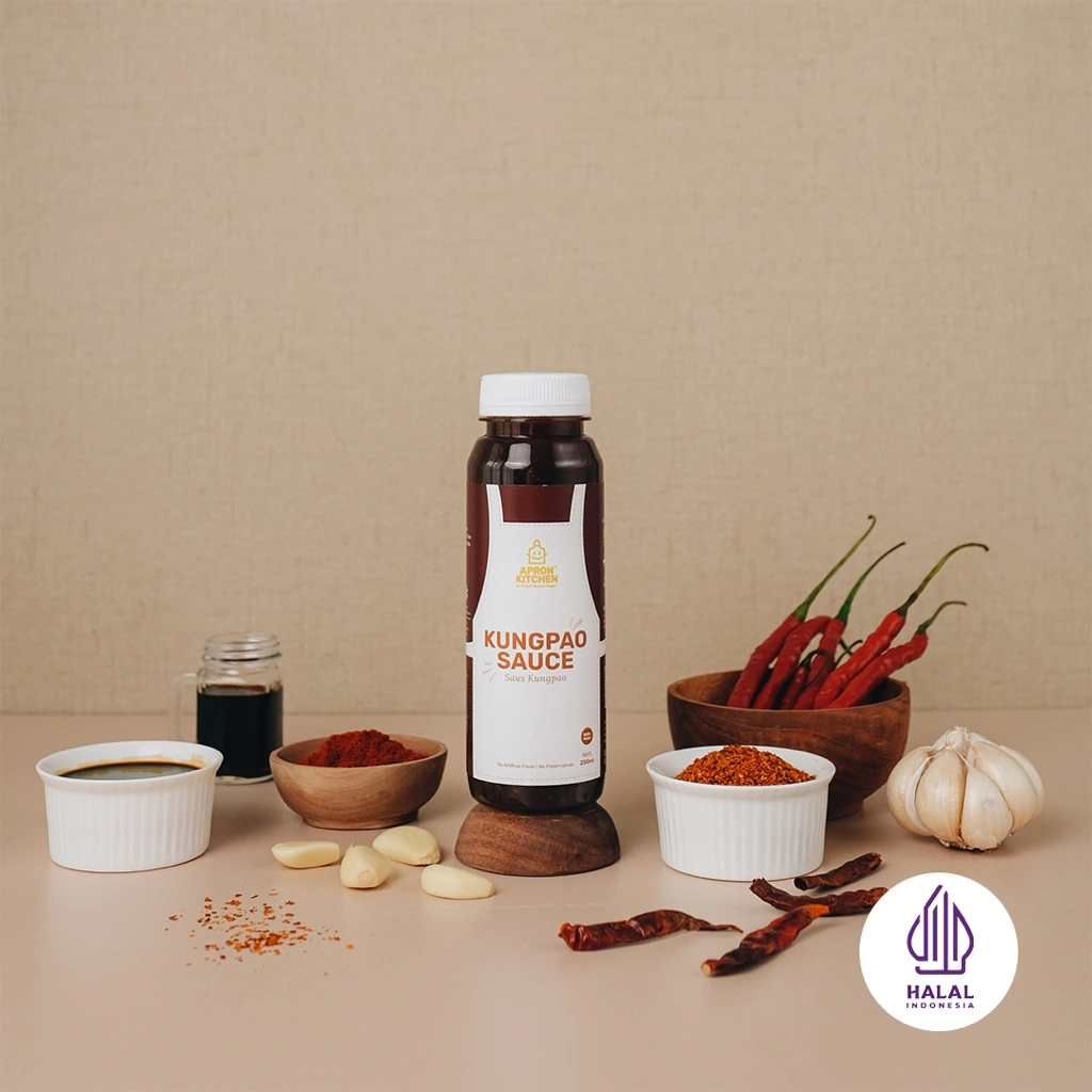 Apron Kitchen Kungpao Ayam Saus Bumbu Masak 250ML