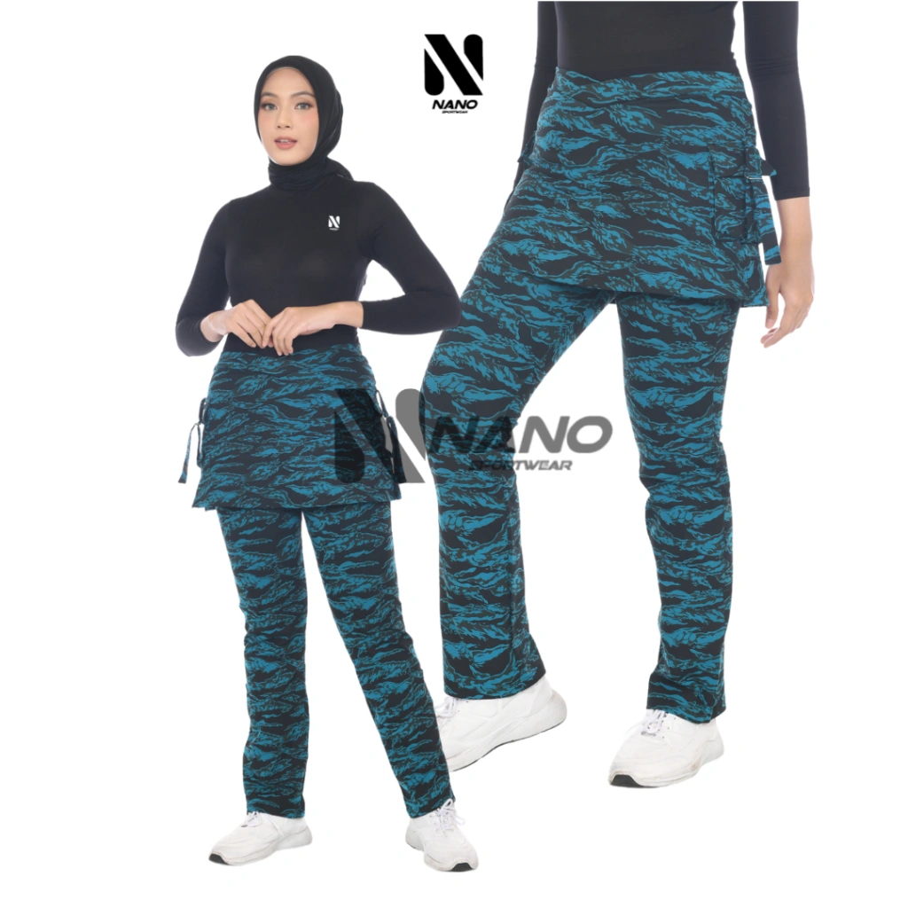 NANO SPORTSWEAR CELANA ROK KANTONG LORENG / CELANA SENAM ROK KANTONG / CELANA ROK KANTONG LORENG ARMY