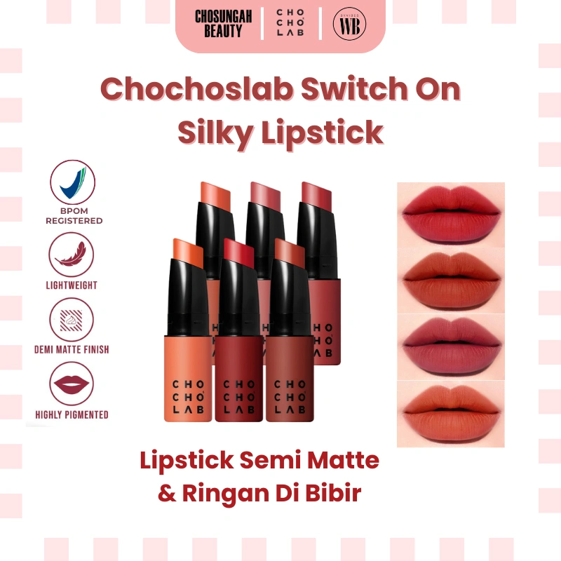 Chochoslab Switch On Silky Lipstick 1.4g