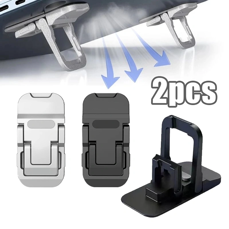 2pcs Braket Stand Holder Laptop Anti Panas Portable Pendingin Mini Holder Laptop Anti Panas Notebook Universal Portable