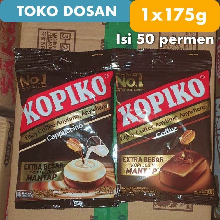 Permen Kopiko Coffee & Cappucino Candy All Varian Isi 50bks EXP 2026 [TERMURAH]
