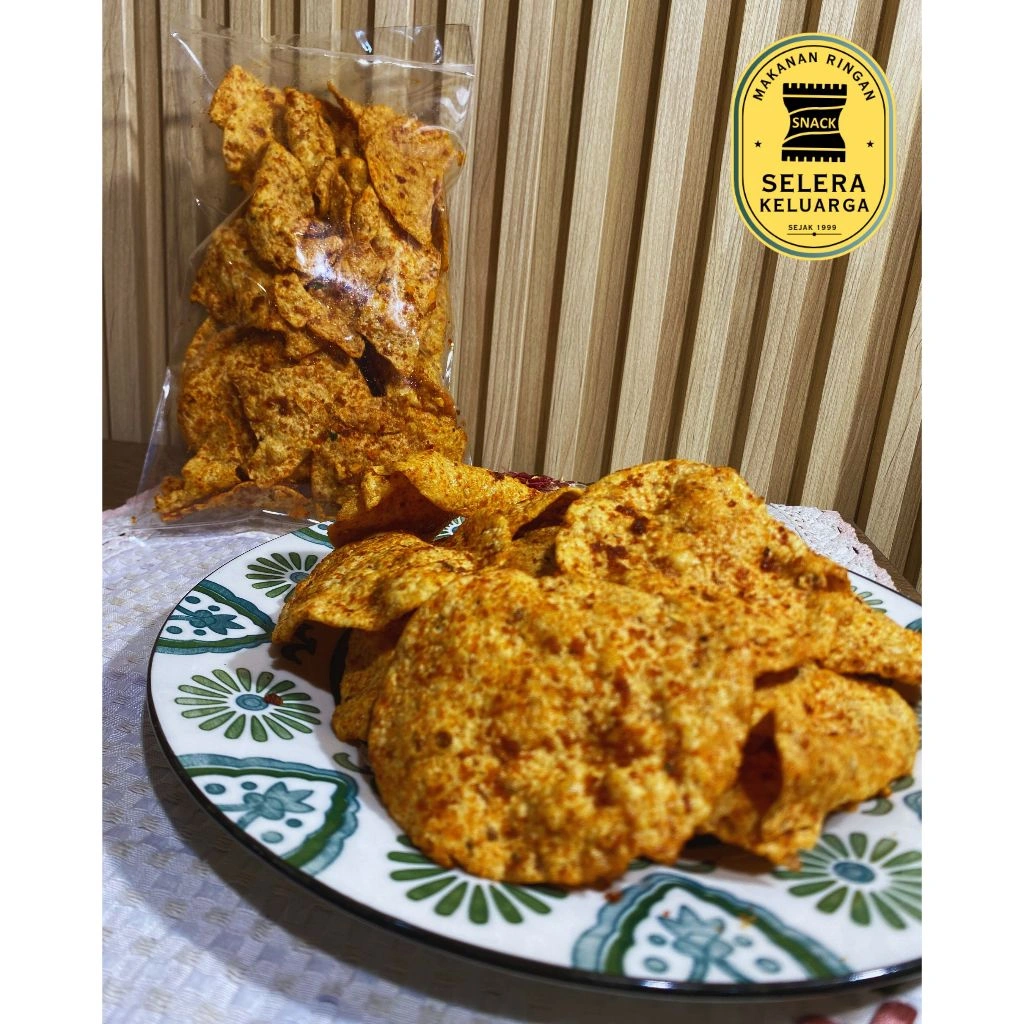 KERUPUK OPAK JENGKOL BALADO KHAS SUMATRA BARAT | SNACK SELERA KELUARGA PEKANBARU