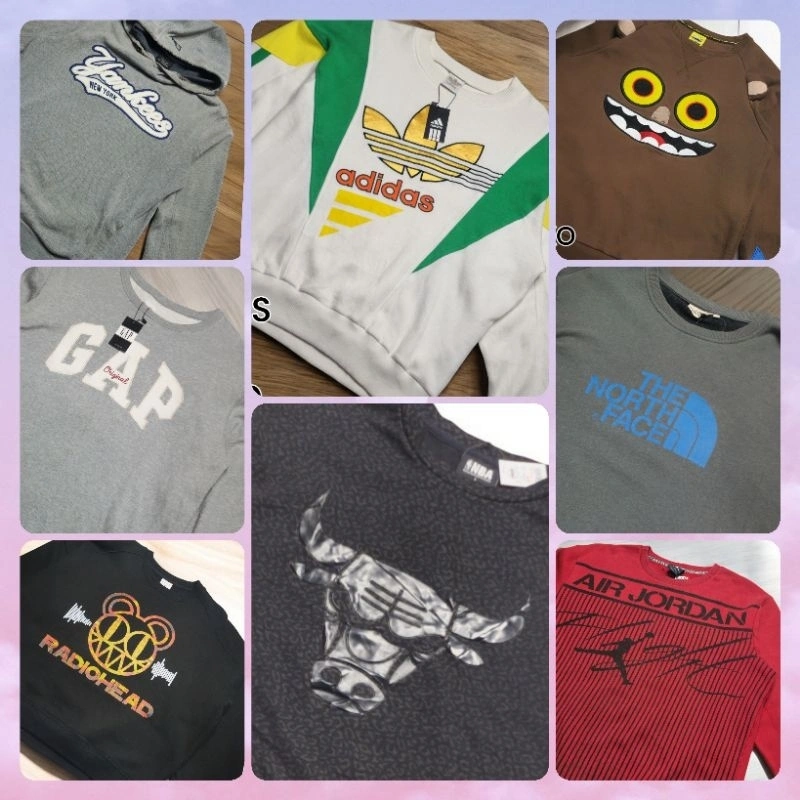 CREWNECK SWEATER HOODIE BRANDED ORIGINAL