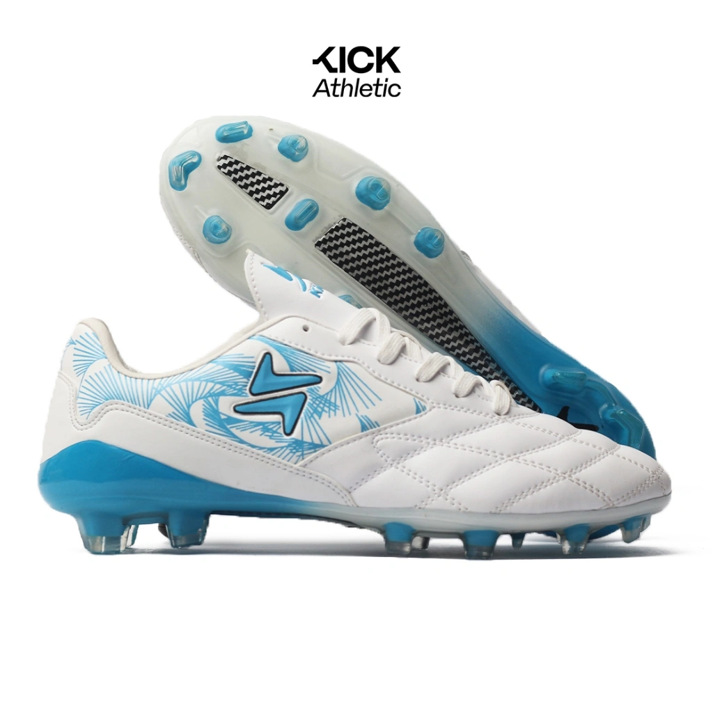 Kick Athletic Launched III FG Sepatu Sepak Bola Black Gold/white Tosca