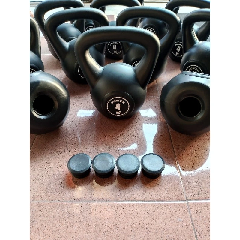 Kettelbell kosongan 4kg / kettelbell tanpa isi 4kg tanpa isi SDH plus tutup