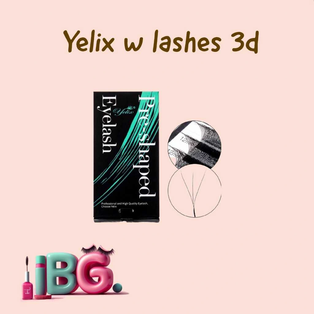 W Shape Eyelash / W Shape / W Eyelash / Yelix 3D Eyelash / Yelix W Lashes 3d / Yelix 3D / Yelix Eyelash