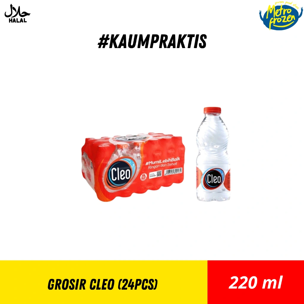 GROSIR CLEO 220ML MINI (24pc)