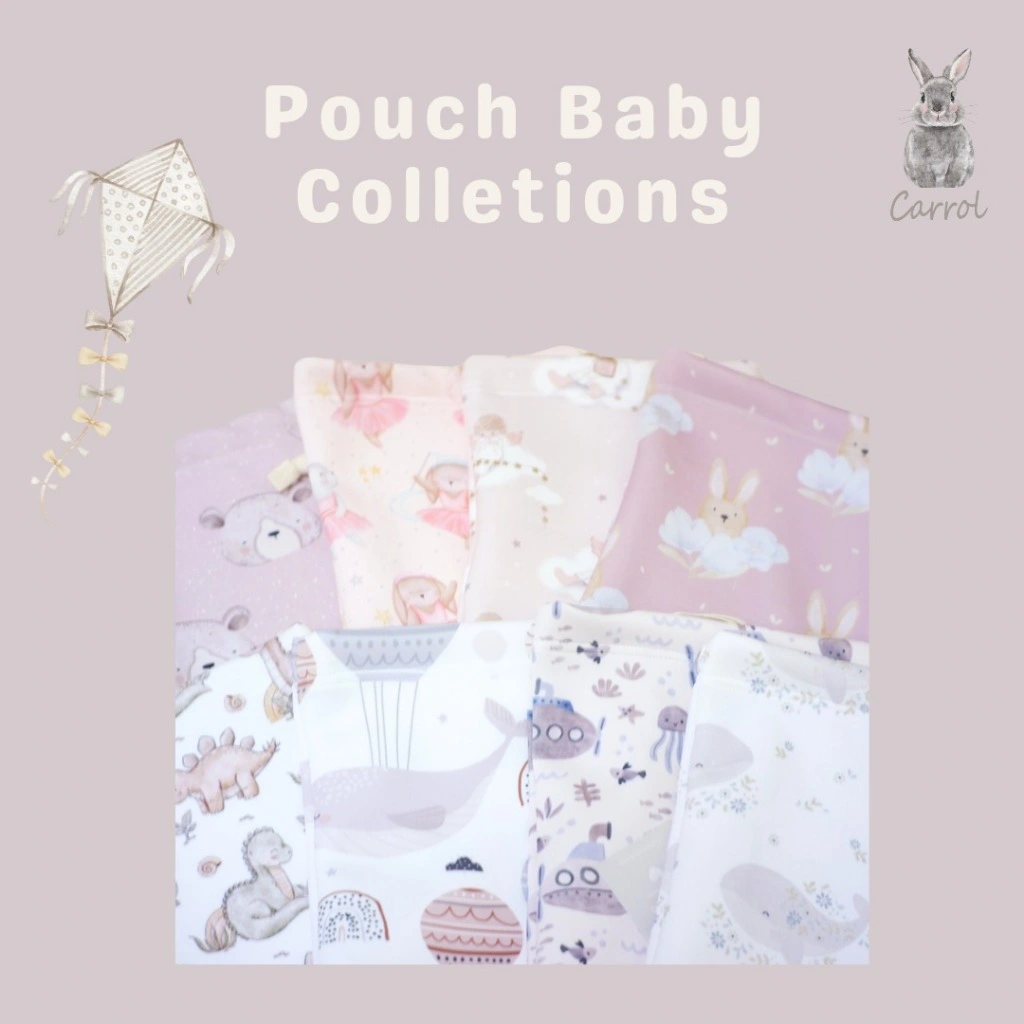 Carrol n Barrol Drawstring Pouch - Pouch Lucu - Pouch Travel serut