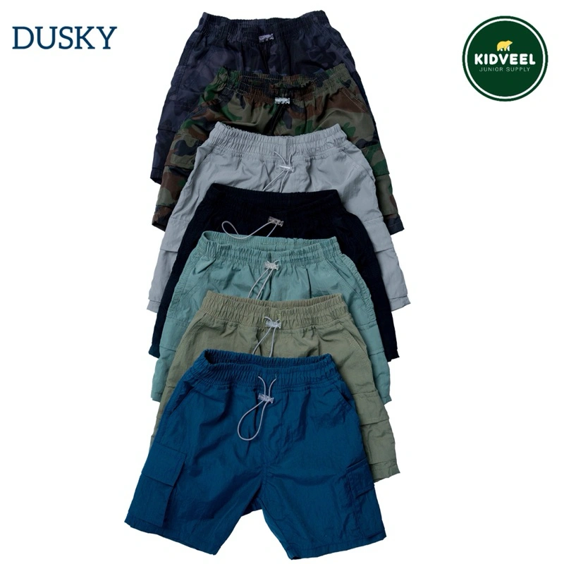 SHORT DUSKY CRINGKEL celana cargo parasut pendek anak laki laki dan perempuan