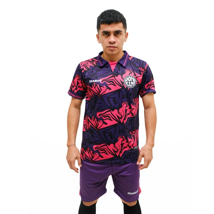 DMNT Jersey Setelan Futsal Sepakbola Rivelino Phantom Pink (Belum Termasuk Nama & Nomor Punggung)