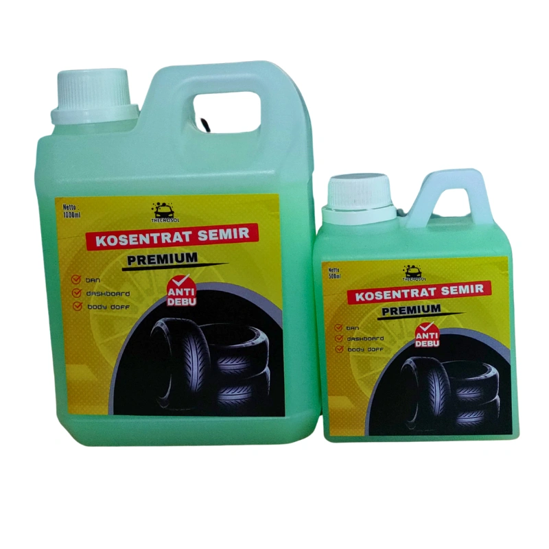 KOSENTRAT SEMIR 1 Liter Semir Ban - Semir Dashboard - Semir trim - Semir Body Doff / semir ban mobil - semir ban motor