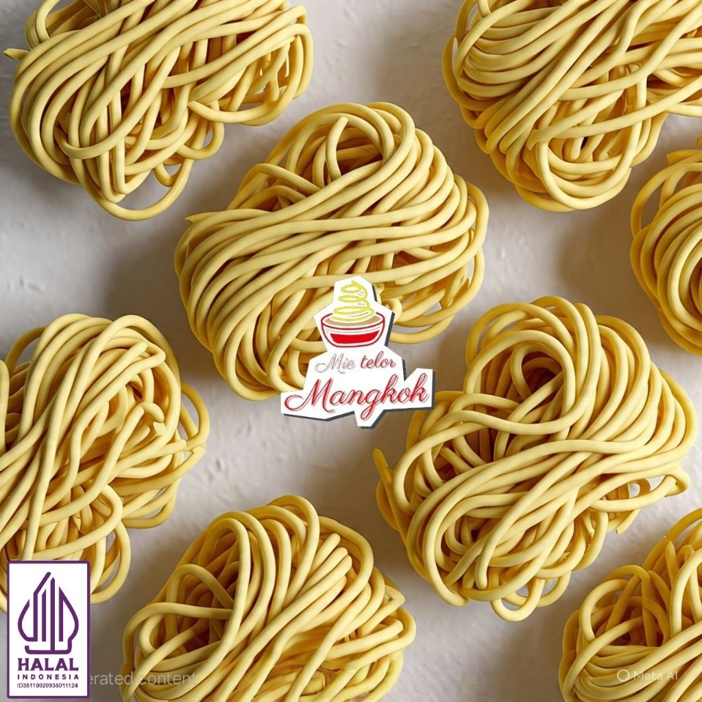 (HALAL) Mie Kuning Kering Vegan/Telor cap Mangkok Hokkien Mie / Lo Mie / Mie Jawa / Mie Bakso / Mie Aceh