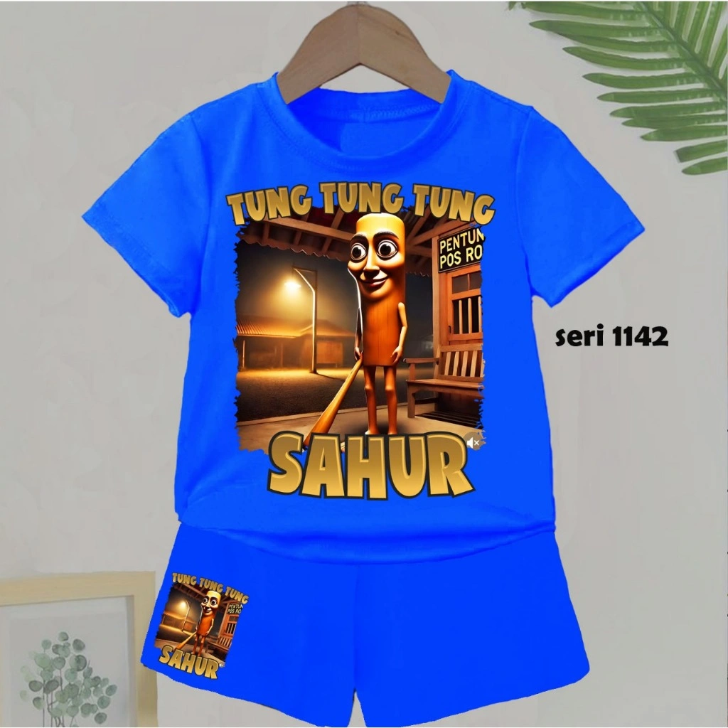 GAMBAR TUNG TUNG SETELAN ANAK LAKI DAN PEREMPUAN 1 SAMPAI 10 TAHUN PREMIUM
