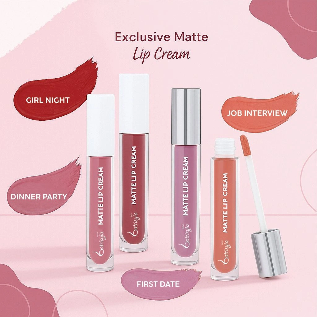 Batrisyia Matte Lip Cream New 4,5g