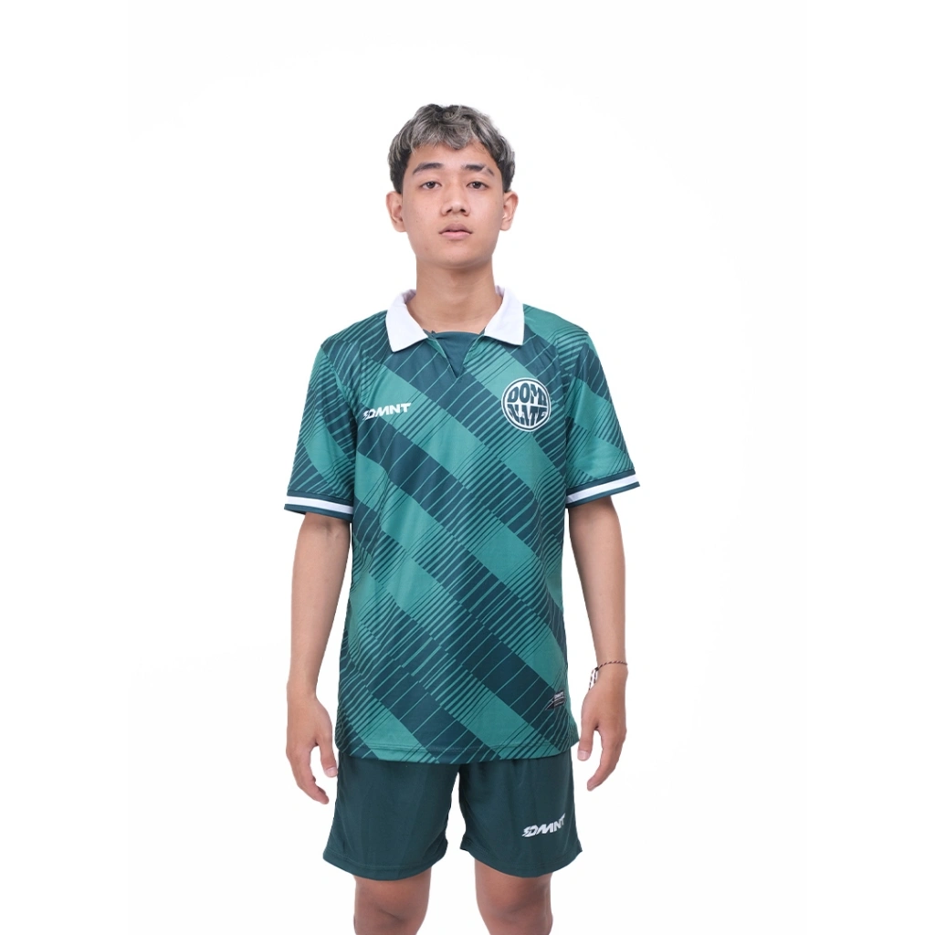 DMNT Jersey Setelan Futsal Sepakbola Rivelino Emerald (Belum Termasuk Nama & Nomor Punggung)