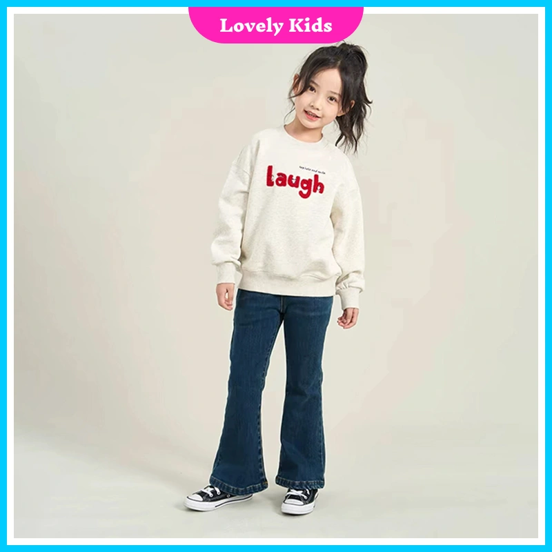Celana Jeans Anak Perempuan Model Cutbray – Denim Fashion Stylish Usia 1-10 Tahun