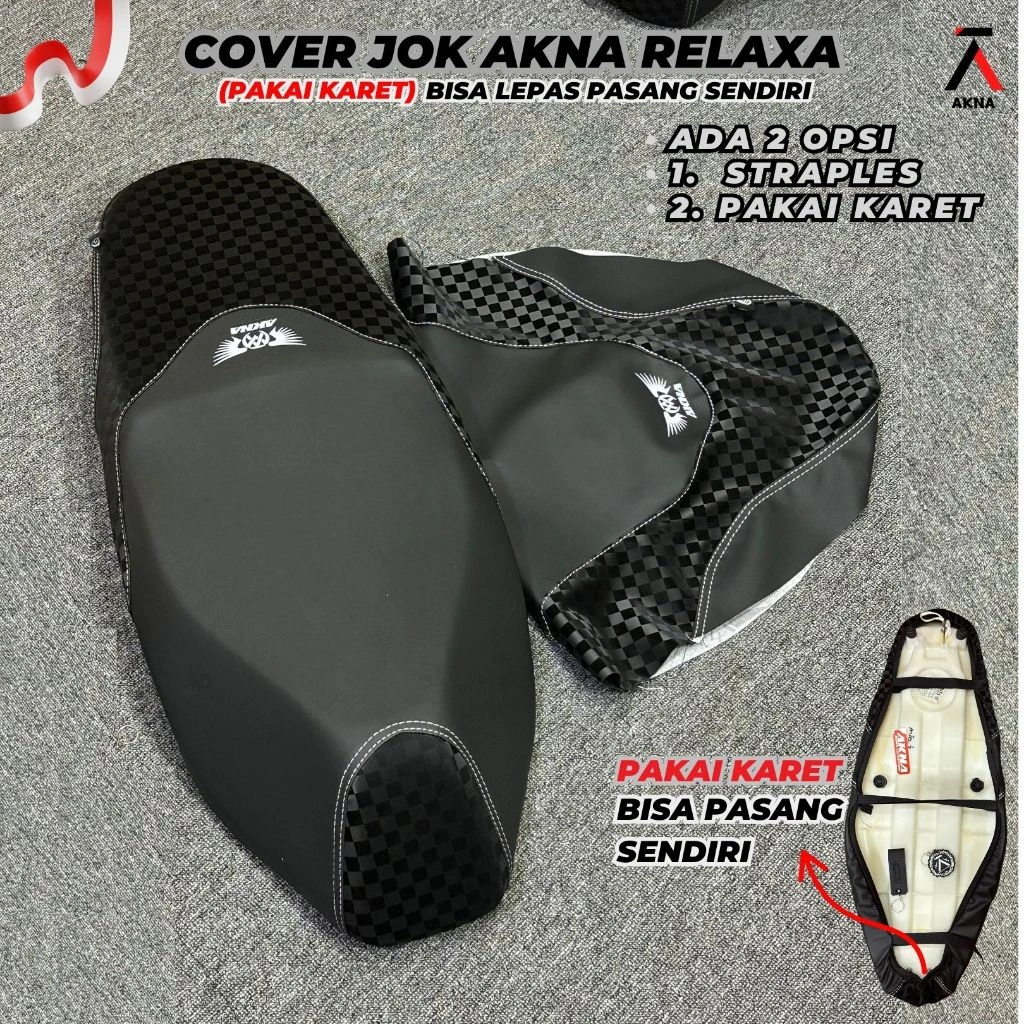 Cover Jok Motor Akna Relaxa / Sarung Jok Motor Akna Kulit Jok Motor Akna Relaxa