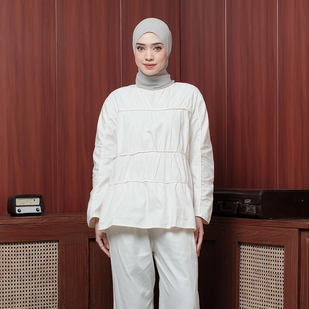 Dean's - CUTE BlOUSE Atasan Linen wanita | Rampel
