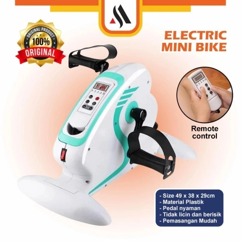 Zeus Mini Electric Bike Sepeda Terapi Statis