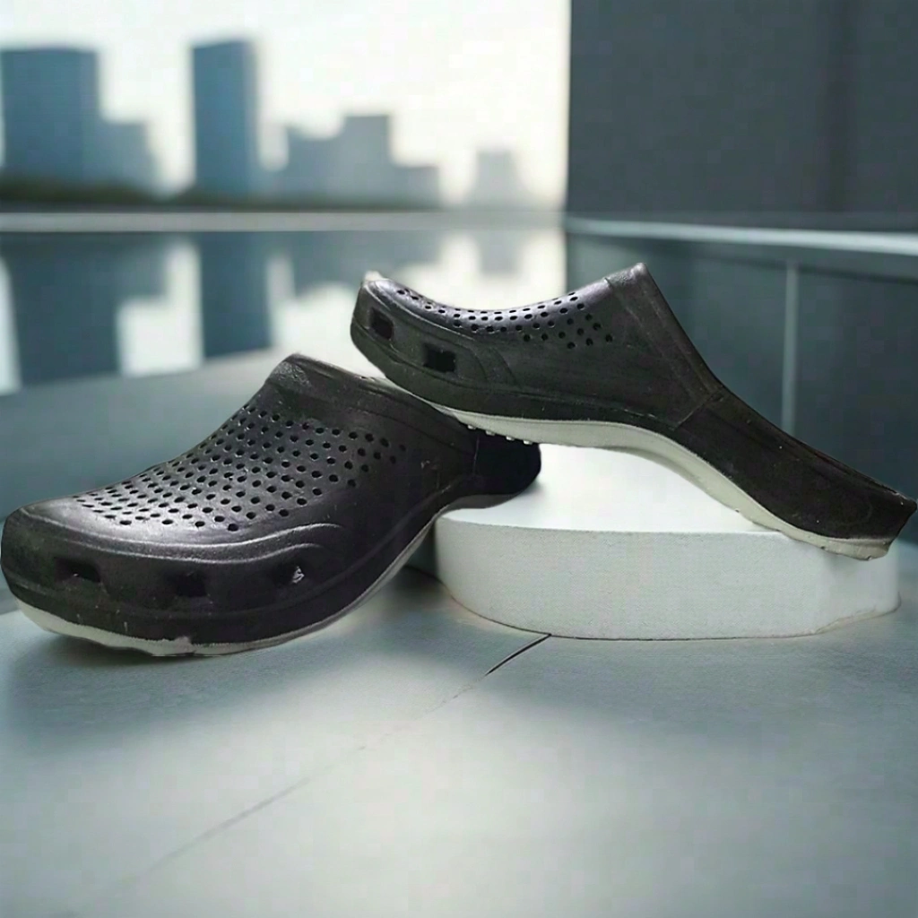 Sandal Selop Karet Pria Tamara Line 163 W – Anti Licin & Tebal | Slip On Nyaman