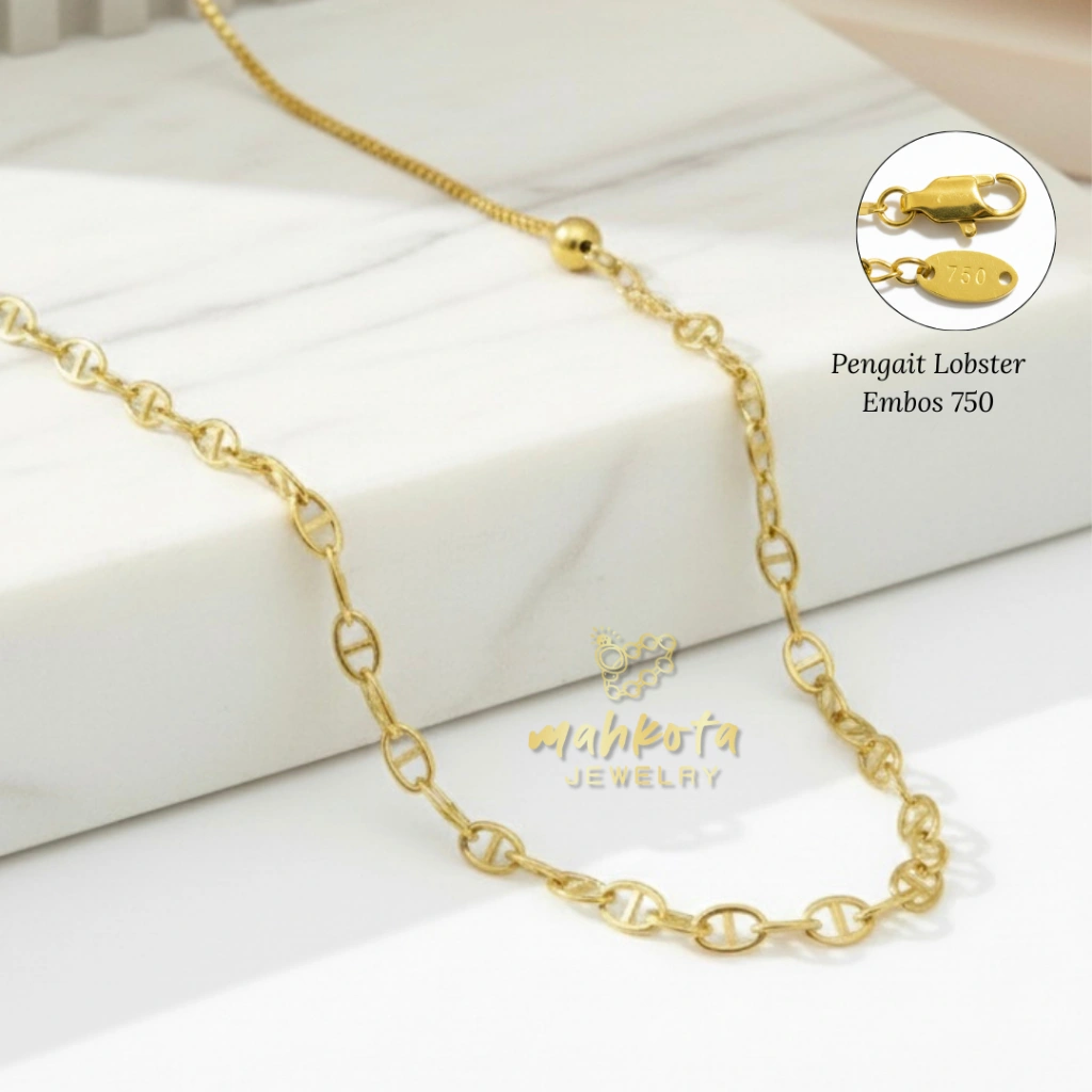 K328 Kalung Serut Remaja Dewasa Liontin Dede Elegan Cantik - Aksesoris Perhiasan Titanium Wanita - Embos 750 - Anti Alergi Tidak Luntur - Fashion Korean Style - Aman Dipakai Mandi & Tahan Dari Terkena Lotion - Cocok Untuk Kado Pacar - Aestetic Minimalis