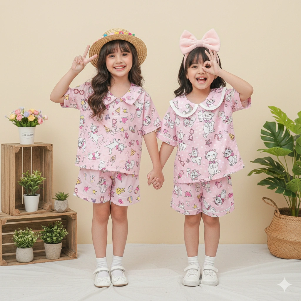 Rorakids - Piyama Anak Full Print (2-8 Tahun)
