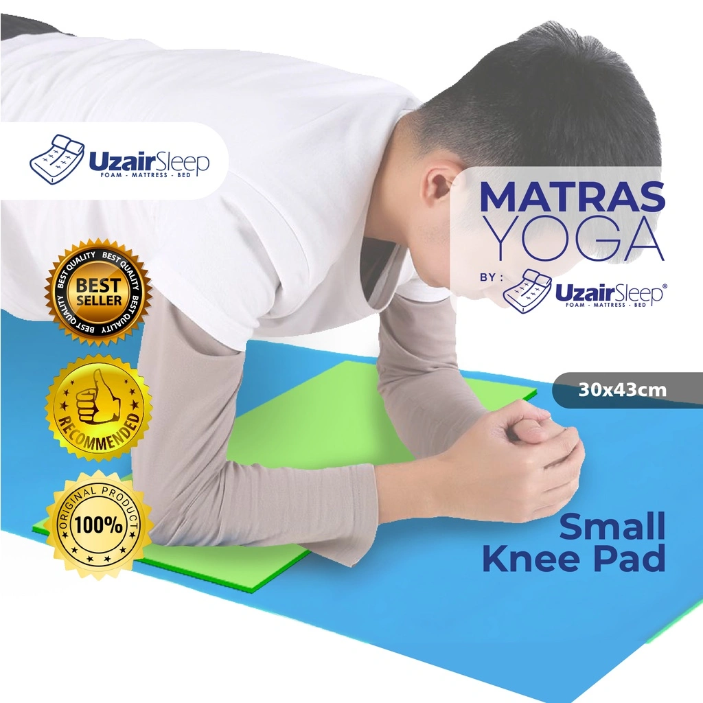 UZAIR SLEEP - Matras Alat Olahraga Protector Yoga Fitness | Polos - Small Kneepad 38X43