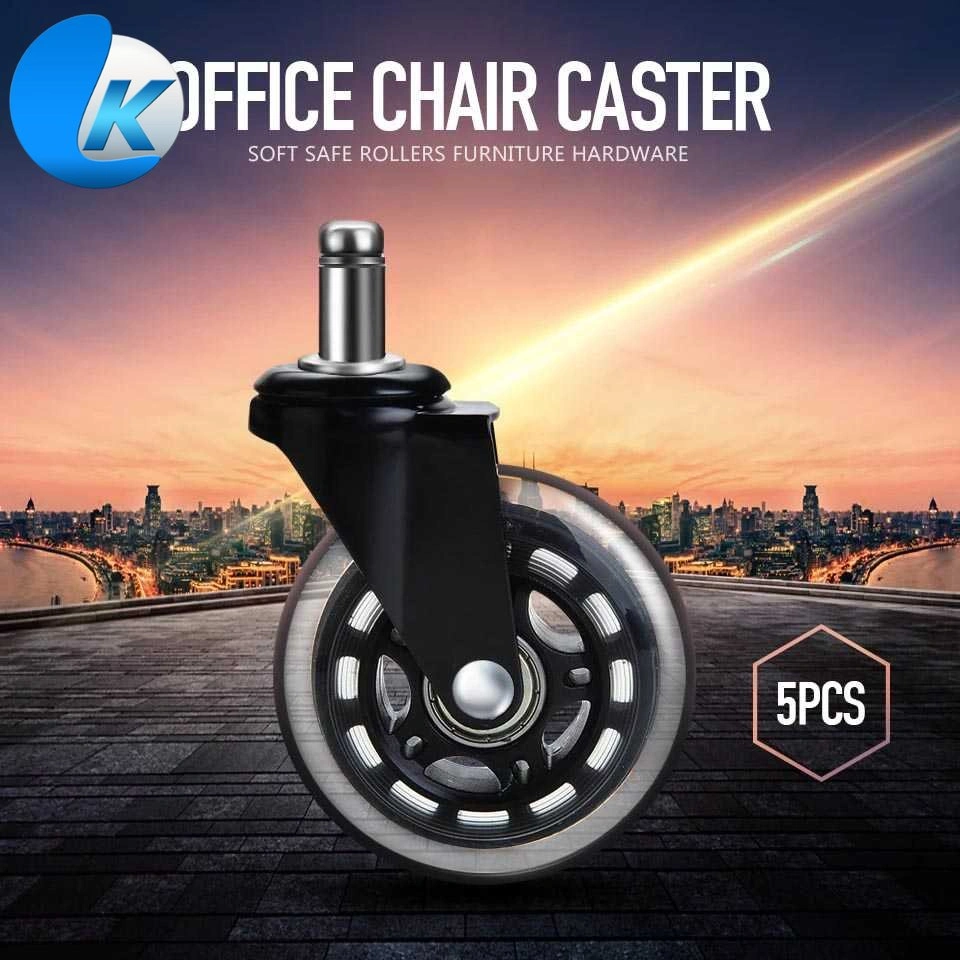 NAIERDI Roda Kursi Kantor Rollerblade Caster 11 mm 5 PCS - Caster-001 [ Kafii ]