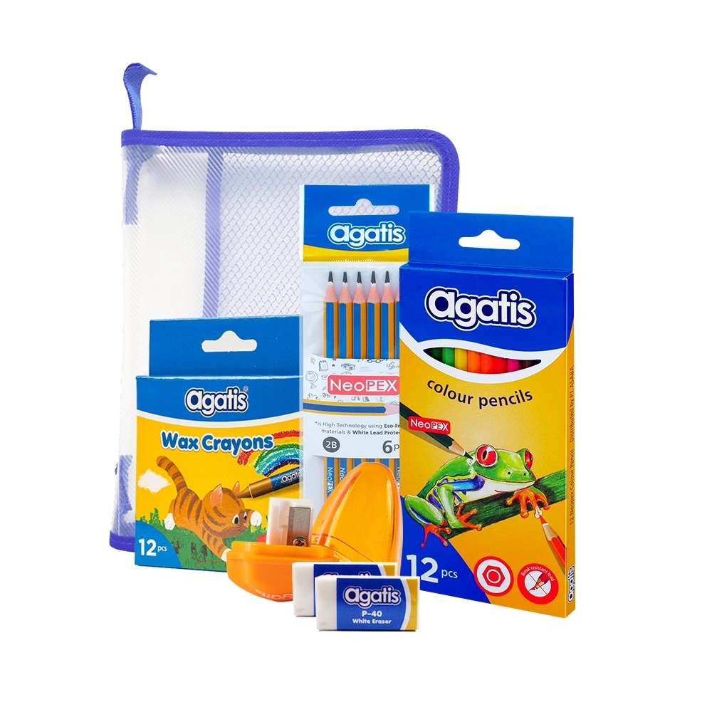Agatis - Paket Alat Tulis dan Mewarnai Anak Lengkap
