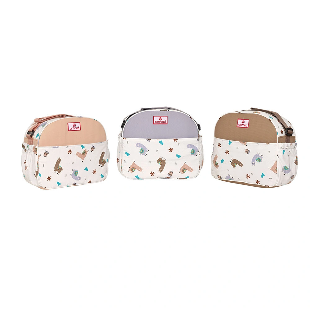 Cintaka Tas Bayi Medium Saku Print Diapers Bag Alpaca Series CBT3452