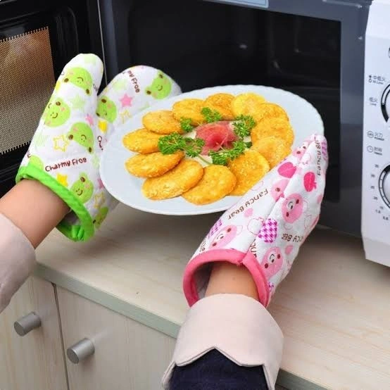 [TG39] sarung tangan oven penjepit masakan anti panas silikon panci wajan