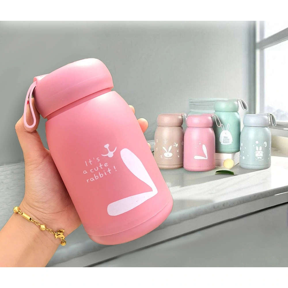 Botol Kaca Anak Model Rabbit Unik RIK1224 H680 Gelas Kaca Tebal Keren