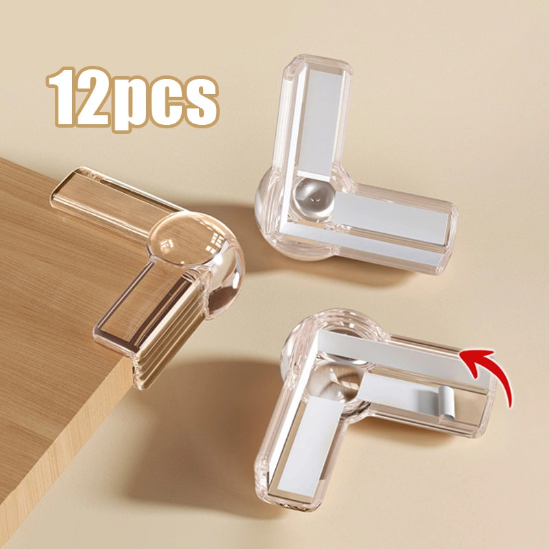 12PCS Silicone Table Corner & Edge Protectors - Baby Safety Bumpers for Glass Tables | COD