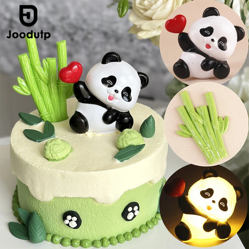 JOODUTP Lampu Suasana Panda Lucu Dekorasi Desktop Kreatif Lampu Tidur Anak Kartun