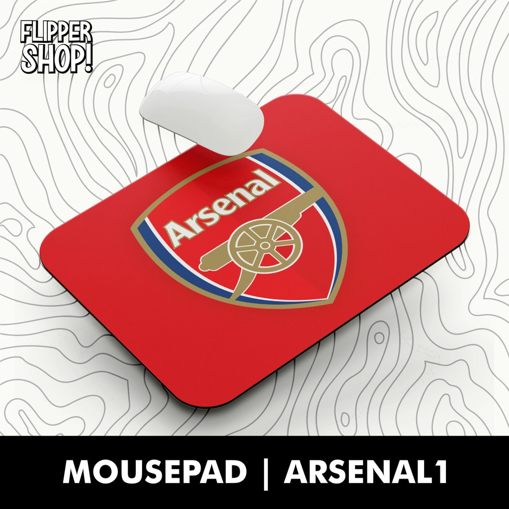 Mousepad Motif Klub Bola Arsenal Anti Slip Mouse Pad Premium Desain