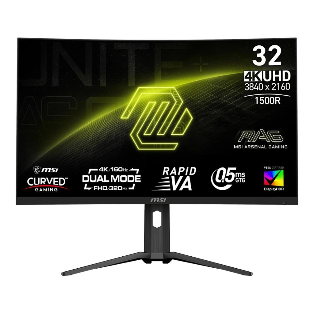 MSI MAG 321CUPDF | Monitor Gaming Curved 4K UHD 3840x2160 32" 320Hz