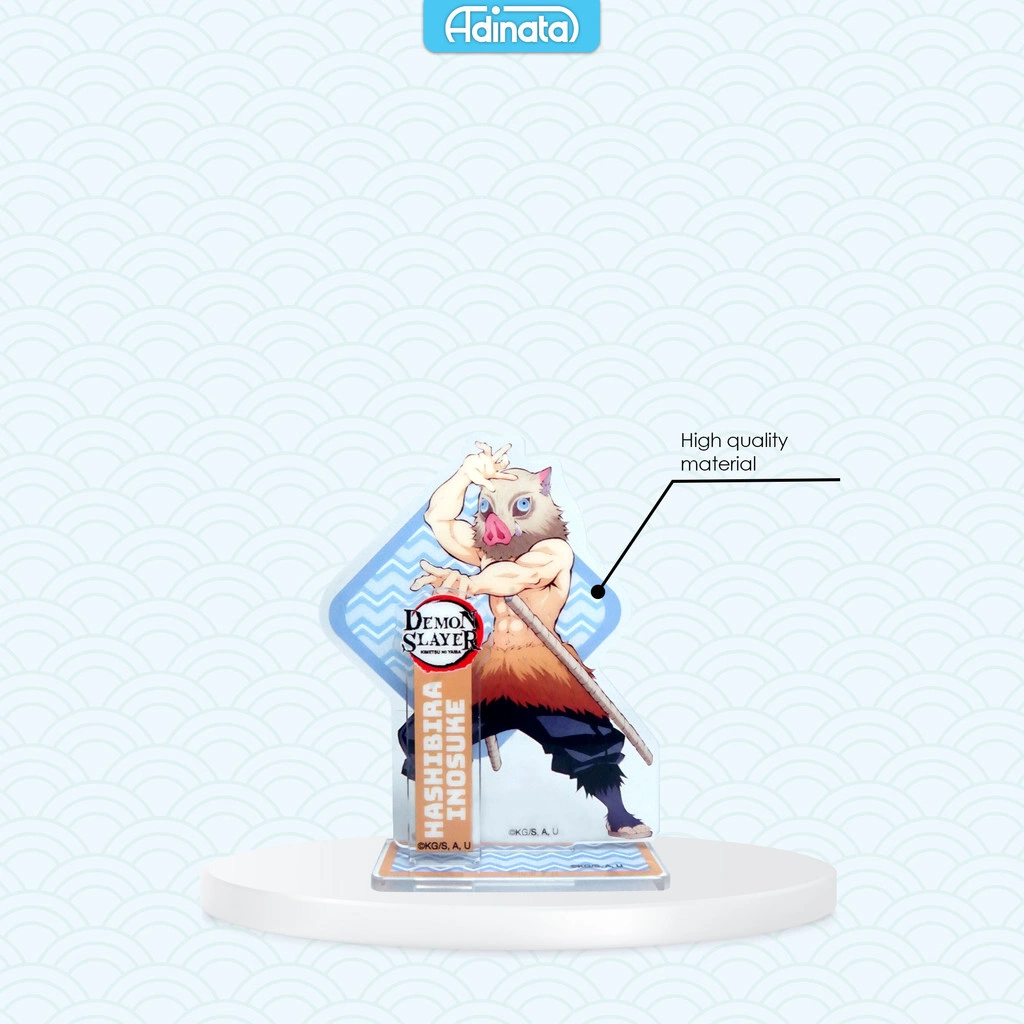 OFFICIAL INOSUKE Standee Acrylic (Demon SLayer) 2536-6032 Adinata/ Standee Figure / Stand Anime / Akrilik 3mm