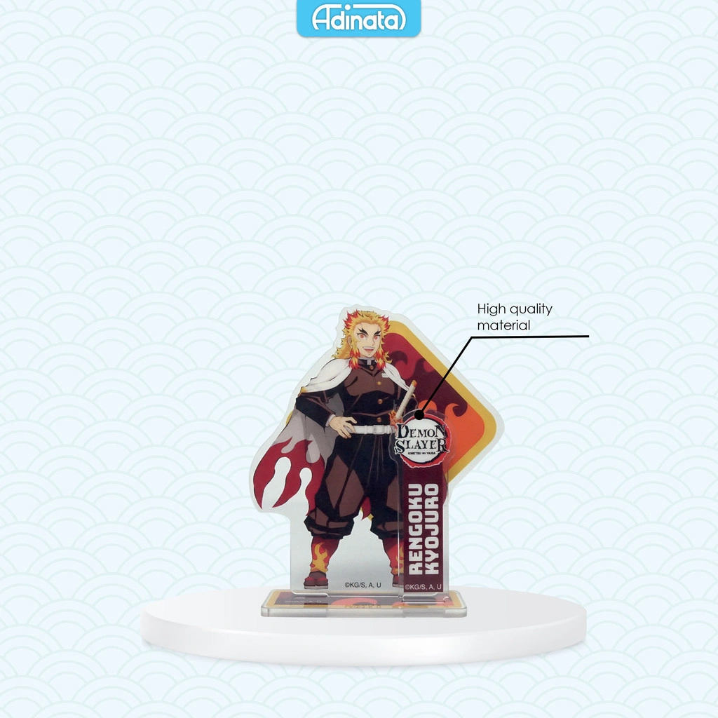 OFFICIAL RENGOKU Standee Acrylic (Demon SLayer) 2536-6035 Adinata/ Standee Figure / Stand Anime / Akrilik 3mm