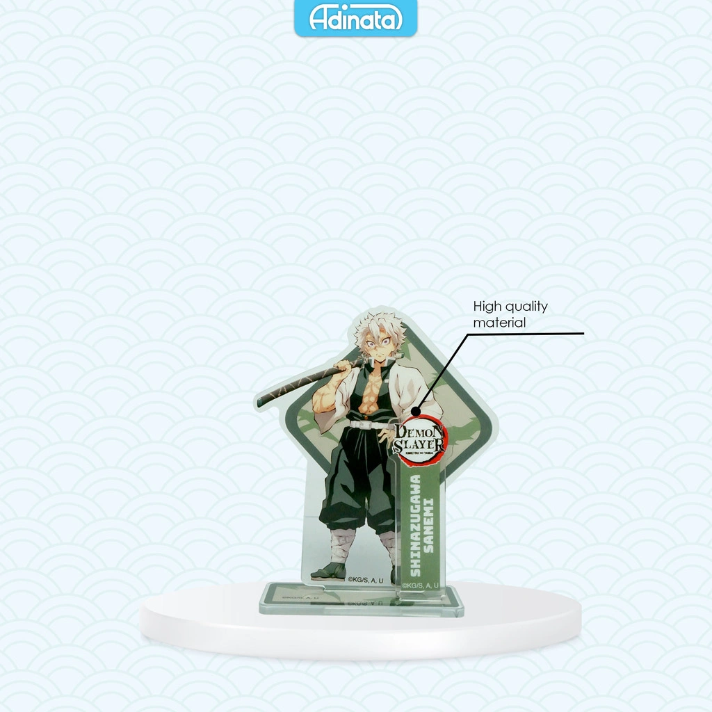 OFFICIAL SANEMI Standee Acrylic (Demon SLayer) 2536-6040 Adinata/ Standee Figure / Stand Anime / Akrilik 3mm