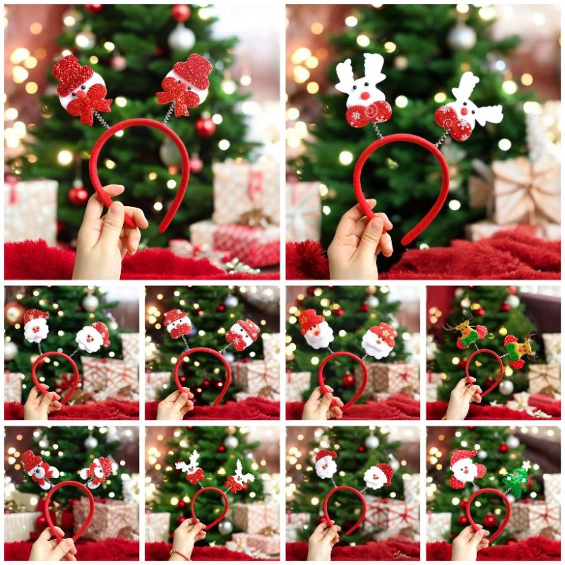 Bando Rambut Natal Import Model Terbaru 2025 Best Seller