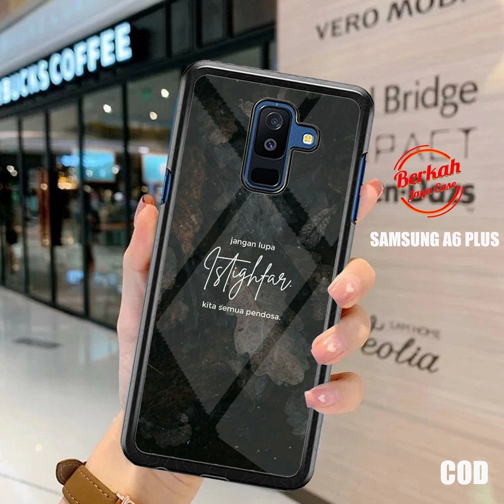 Case SAMSUNG A6 PLUS Casing SAMSUNG A6 PLUS case QUOTES Case hp kondom hp case aesthetic case anime case karakter case terbaru casing anime Kondom Hp Casing terbaru casing aesthetic softcase macaron Berkah Case