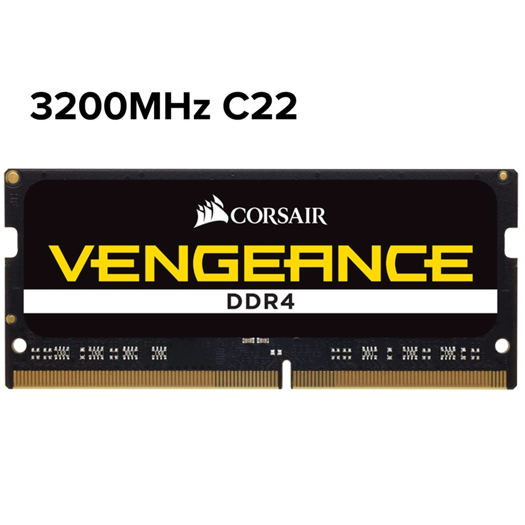 Corsair Vengeance Series 8GB 1x8GB DDR4 SODIMM 3200MHz C16 CMSX8GX4M1A3200C22