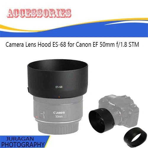 Camera Lens Hood ES-68 for Canon EF 50mm f/1.8 STM - Lenshood