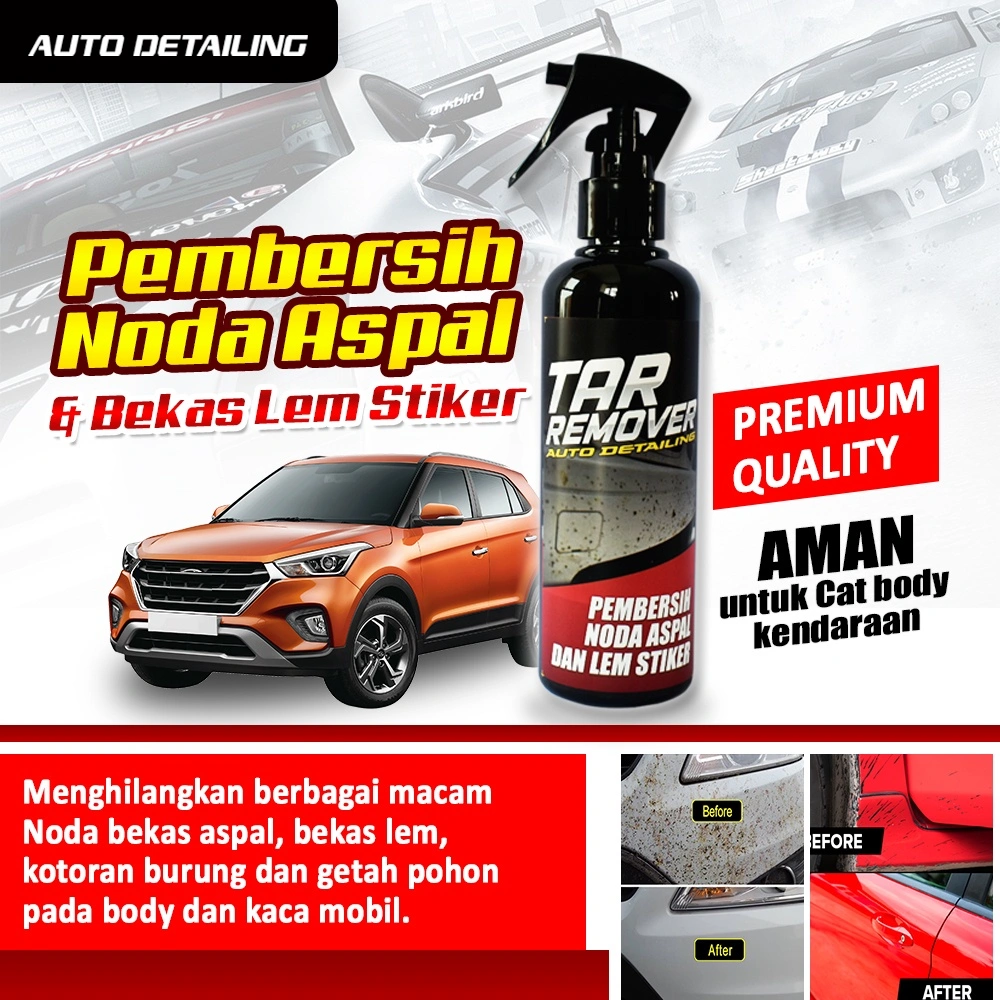 Penghilang Noda Aspal - Penghilang Bekas Sticker