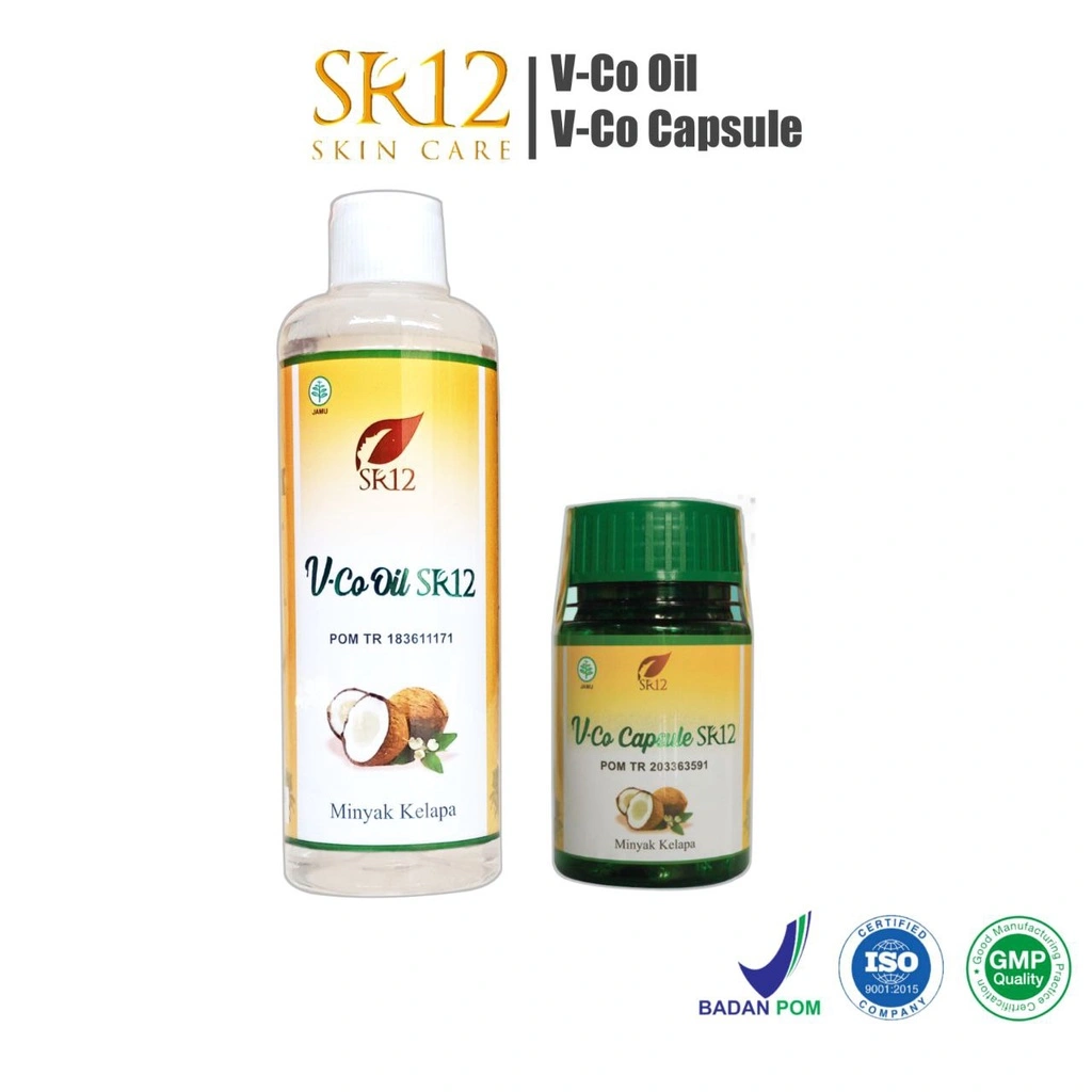 Vco Oil SR12 Minyak Kelapa Multifungsi Daya Tahan Tubuh Memelihara Kesehatan Melancarkan Asi