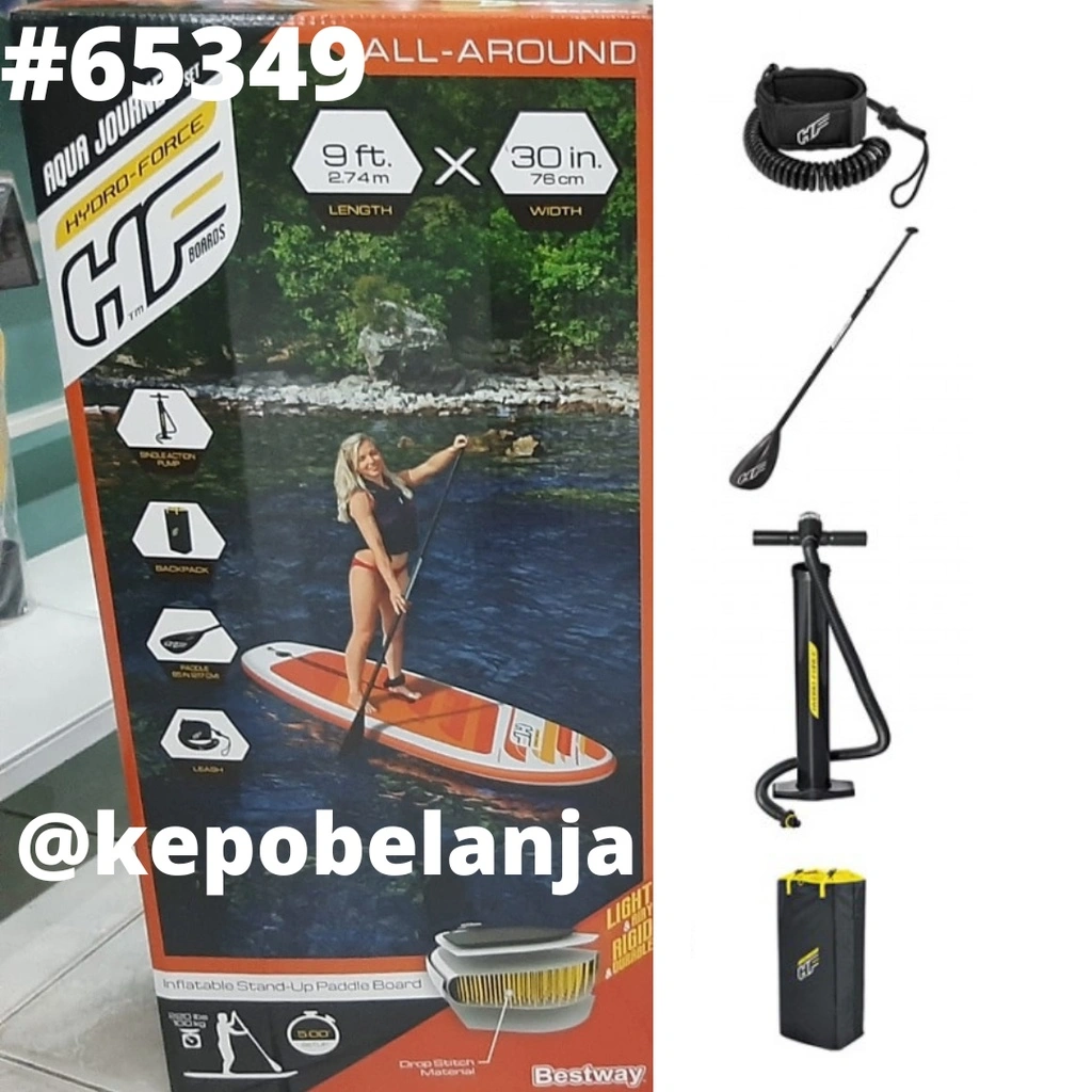 Paddle Board Aqua Journey Set Hydro-Force 65349 Paddleboard KOMPLIT