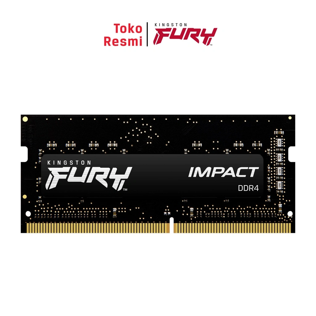 Kingston FURY IMPACT Seri Andal RAM SODIMM 32GB 3200MHz DDR4 (KF432S20IB/32)