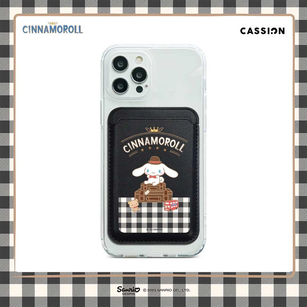 Card Pocket Wallet Holder Dompet Kartu Magnetic Cassion Hi Mate - Cinnamoroll Edition