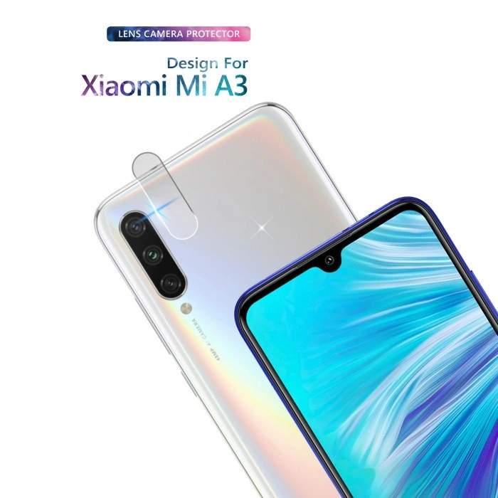 Hybrid Glass Camera for Xiaomi Mi A3  Screen Protector - Anti Gores Kamera Lens Camera Protector Glass Pro - Not Tempered Glass Anti Spy Full Cover