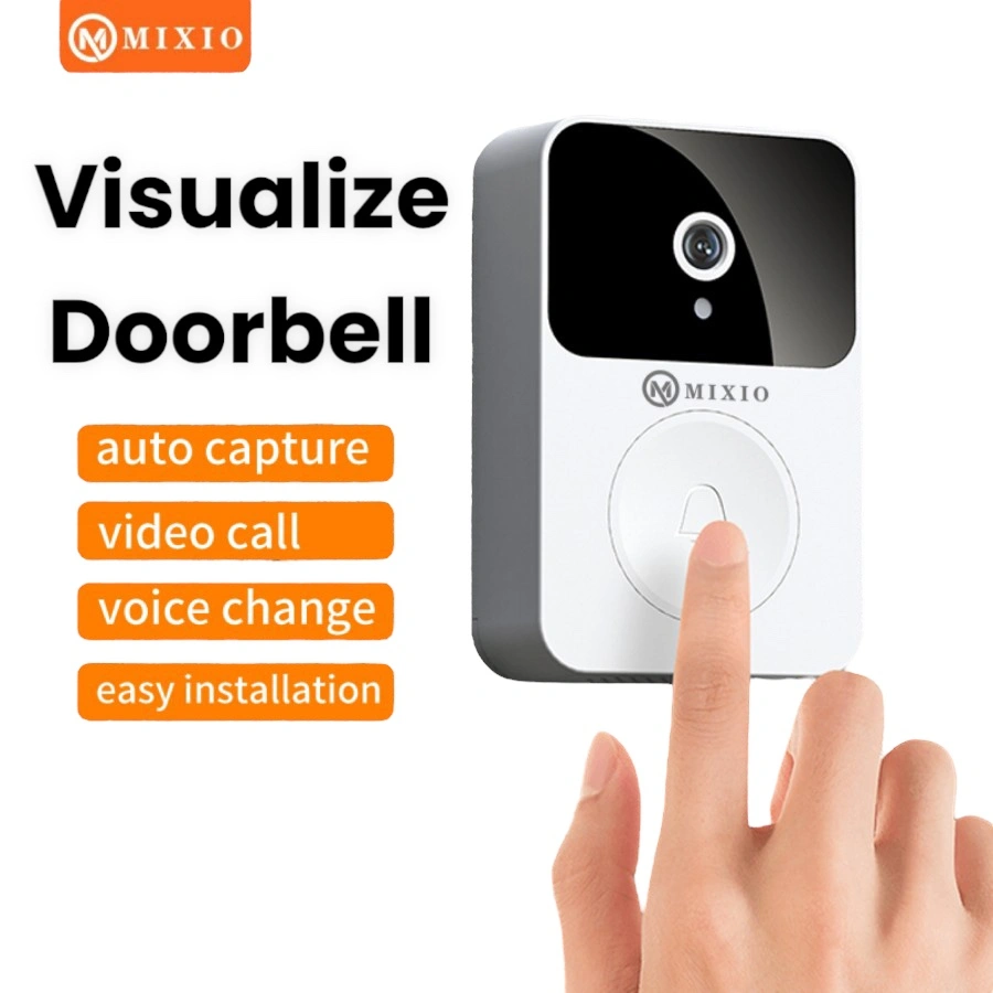MIXIO - X9 Smart Home Wifi Video Doorbell Audio Bel Pintu Rumah 1080P